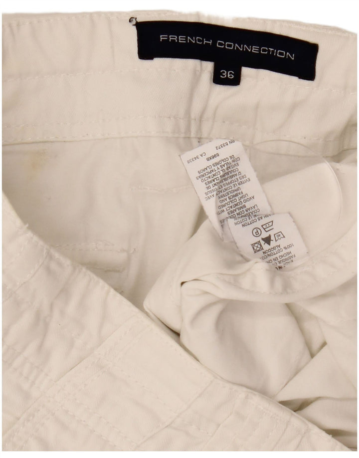French Connection Herre Cargo Shorts W36 Large White Bomuld