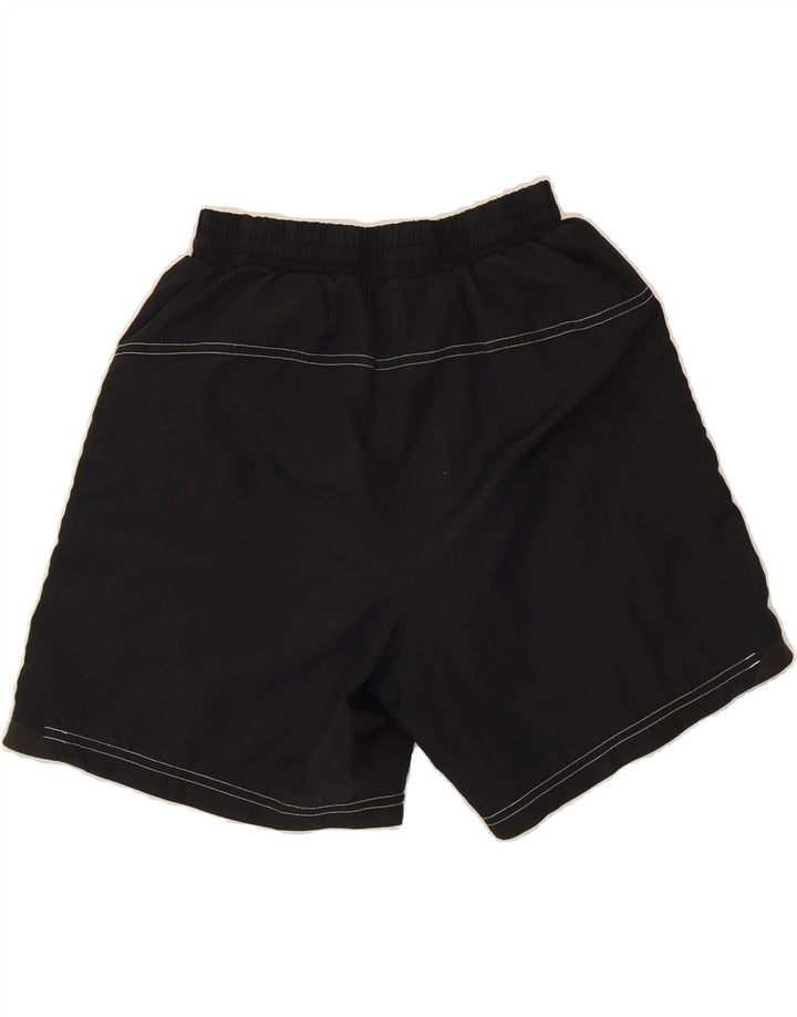 HUMMEL Mens Graphic Sport Shorts XS  Black Polyester Vintage Hummel and Second-Hand Hummel from Messina Hembry 