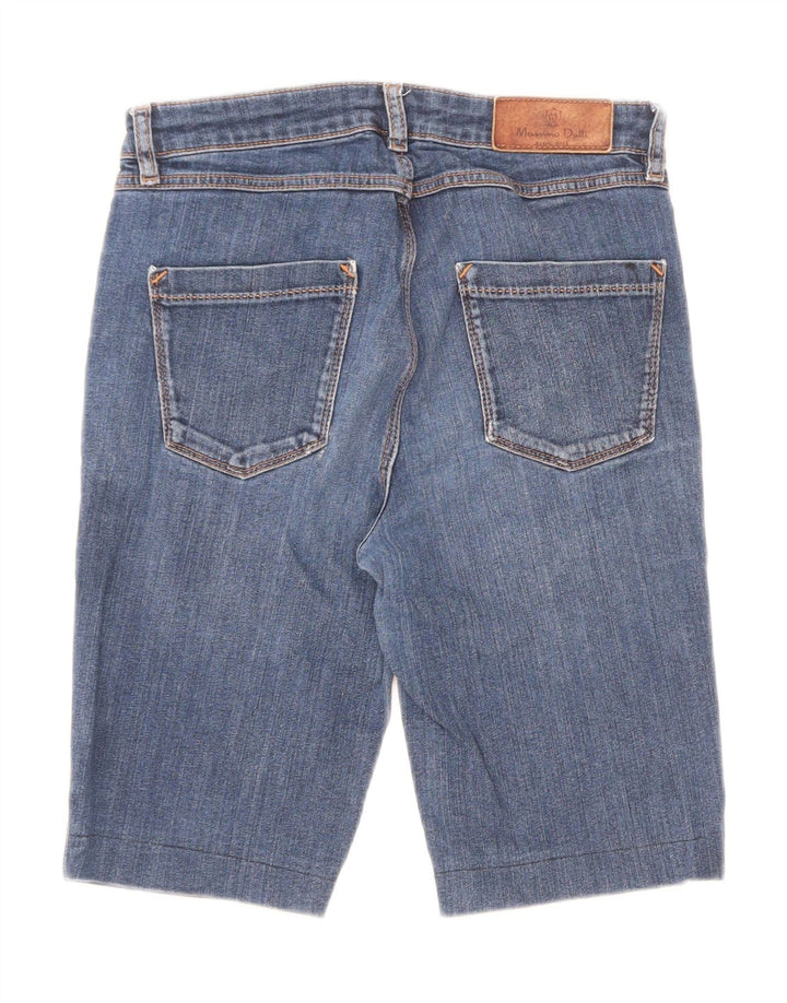 Massimo Dutti Womens Regular Fit denimshorts EU 36 XS W26 Blå
