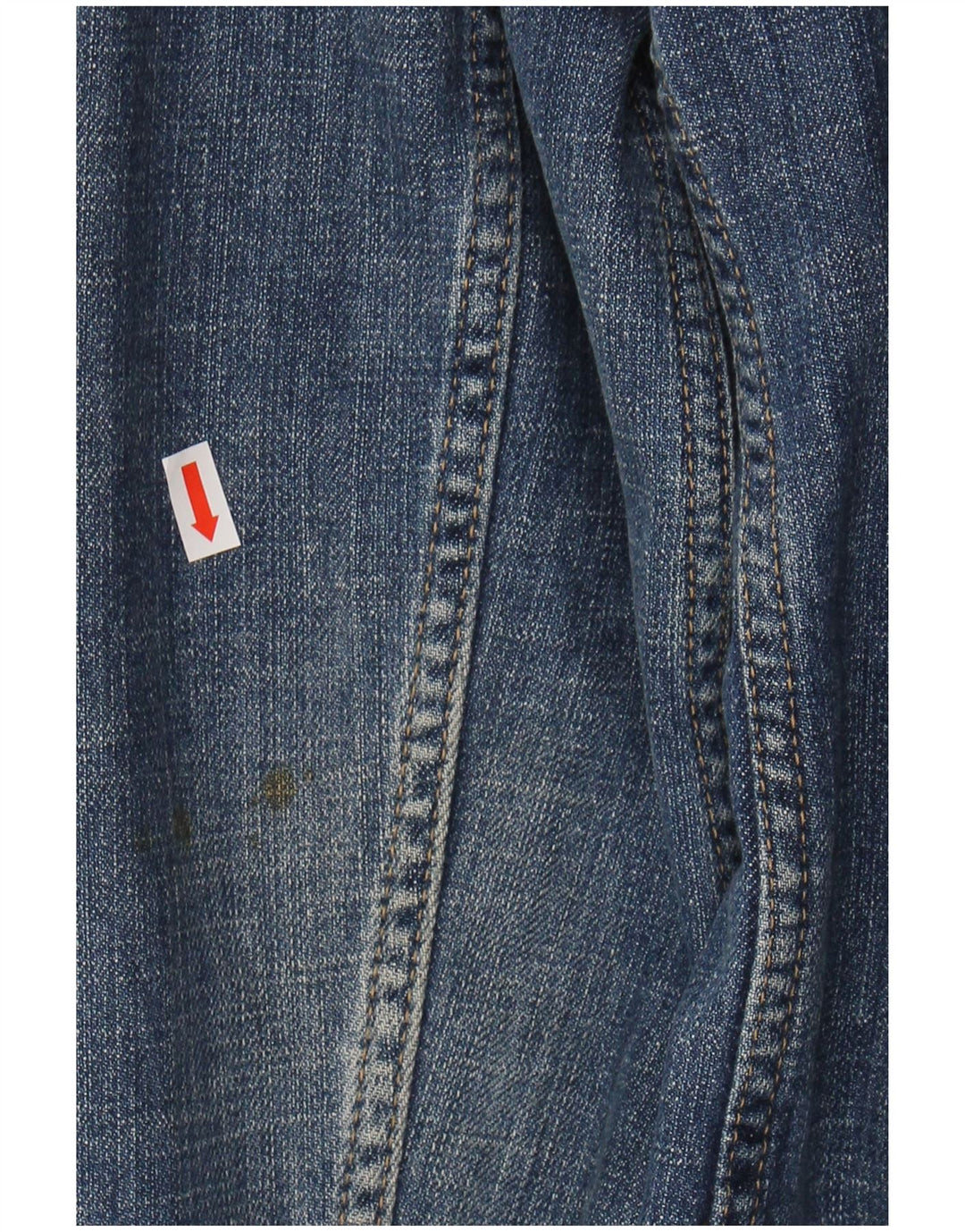 GAS Womens Denim Jacket UK 14 Large Blue Cotton