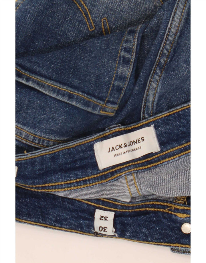 Jack & Jones Dame Liam Distressed Skinny Jeans W30 L32 Blå