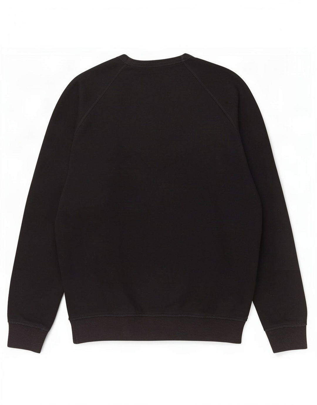 Diesel Herre Grafisk Sweatshirt Jumper Stor Sort Bomuld