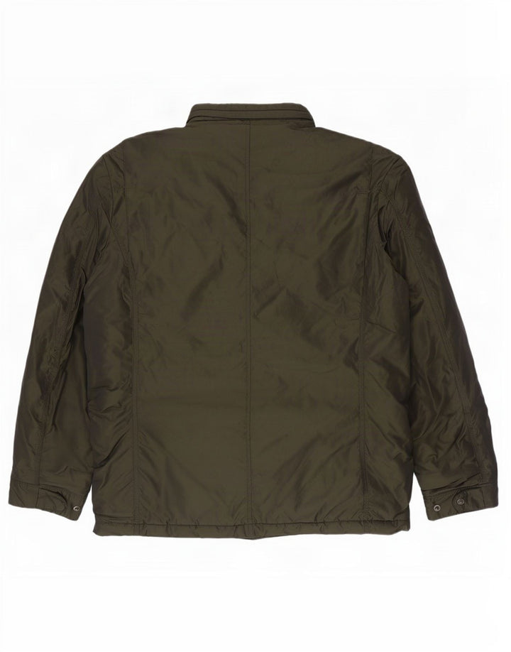 Tommy Hilfiger Herre Hooded Military Utility Jacket UK 38 Medium Khaki