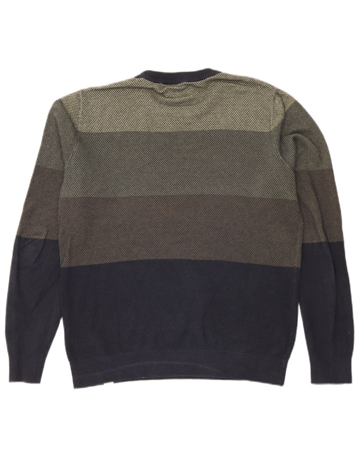 Jack & Jones Herretrøje med rund hals trøje Medium Flerfarvet Colourblock