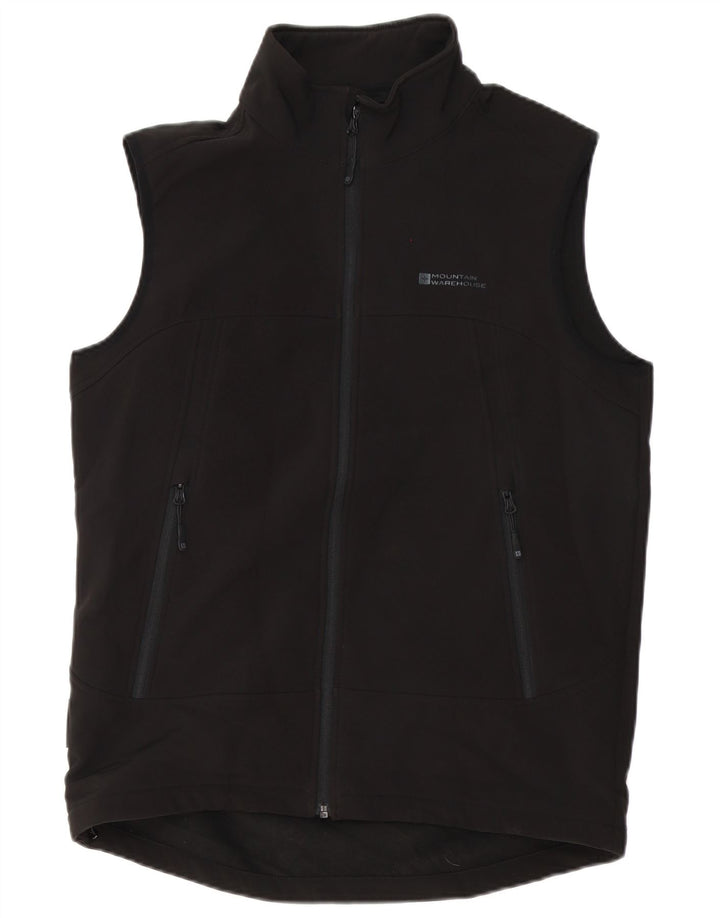 Mountain Warehouse Herre Gilet UK 38 Medium Sort Polyester