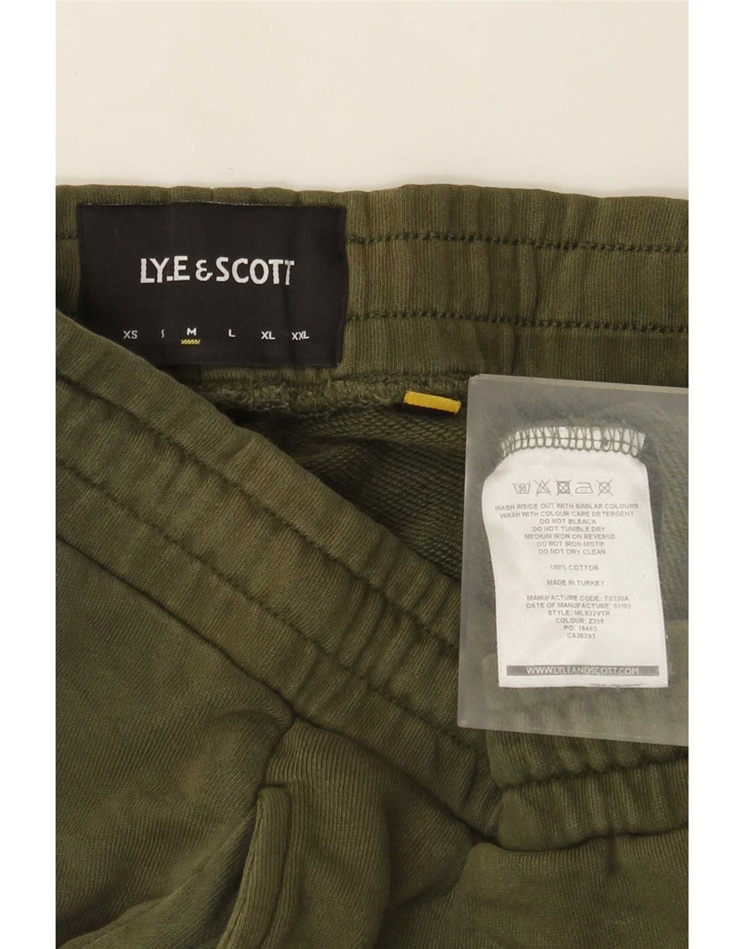 Lyle & Scott Herre træningsdragt Bukser Joggers Medium Grøn Bomuld