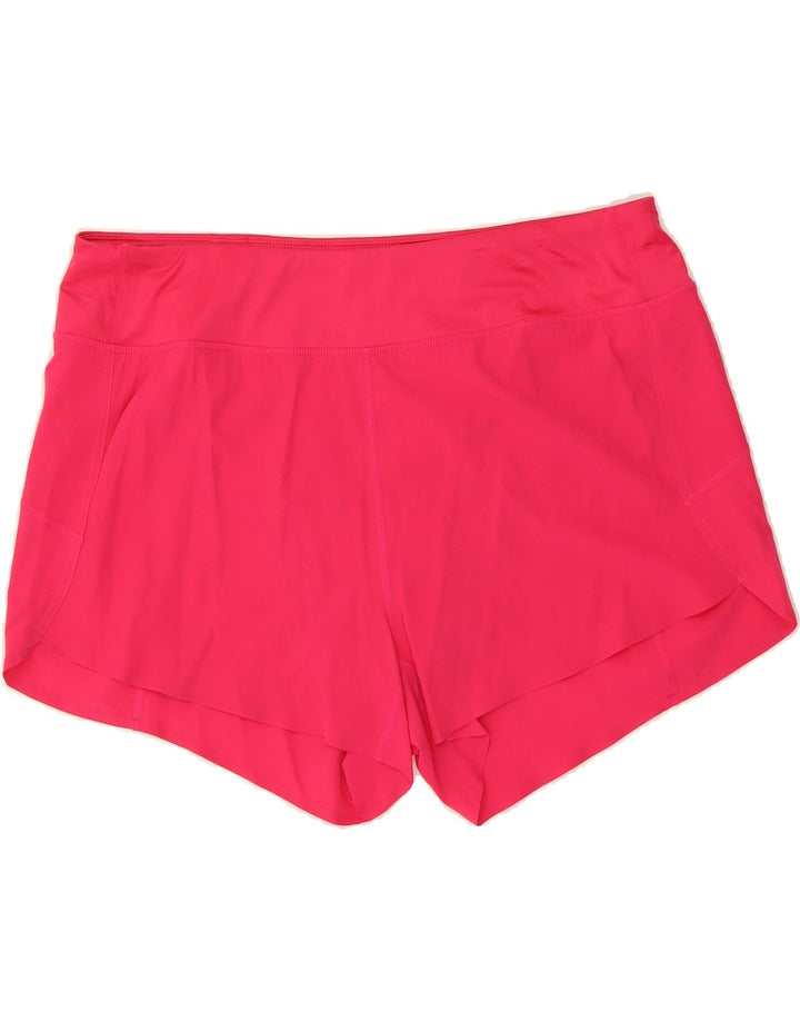 EDDIE BAUER Womens Sport Shorts UK 18 XL  Pink Polyester Vintage Eddie Bauer and Second-Hand Eddie Bauer from Messina Hembry 