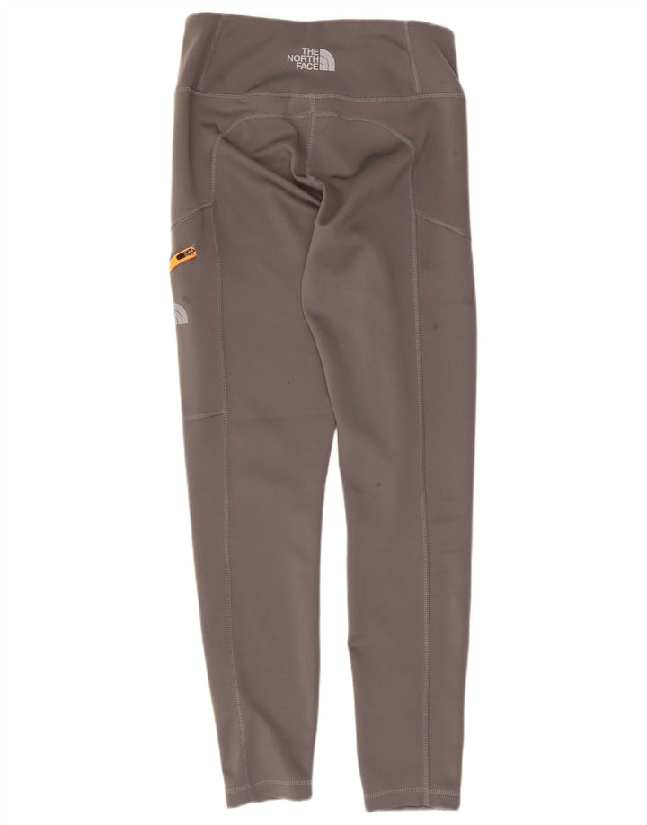The North Face Kvinders Grafiske Leggings UK 12 Medium Grey Polyester