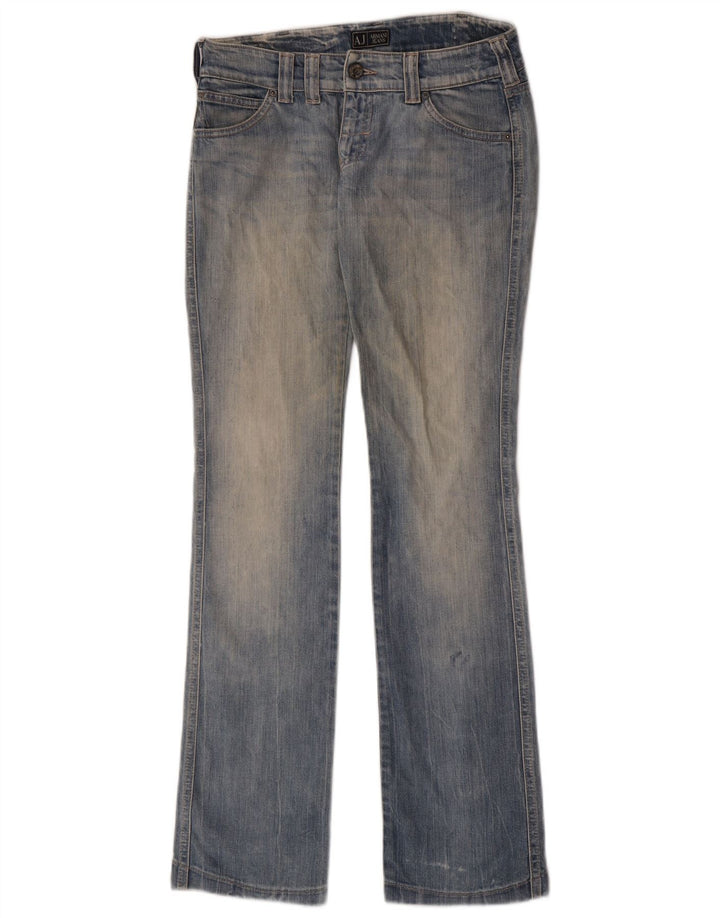 Armani Lige Jeans til kvinder W26 L34 Blå