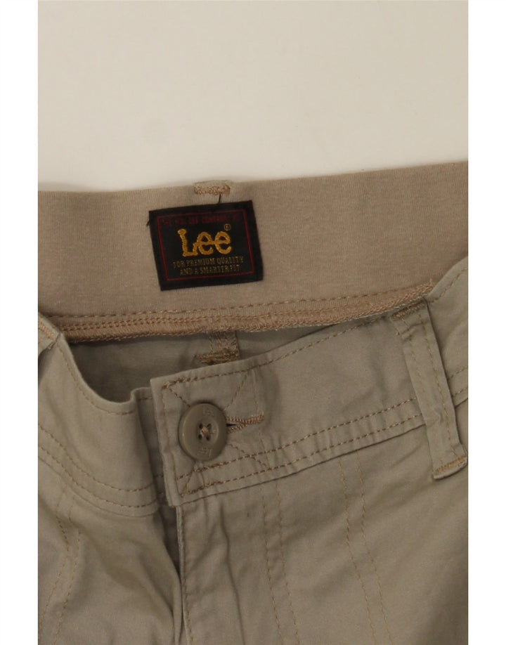 LEE Womens Cargo Shorts US 6 Medium W28 Grey Cotton Vintage Lee and Second-Hand Lee from Messina Hembry 