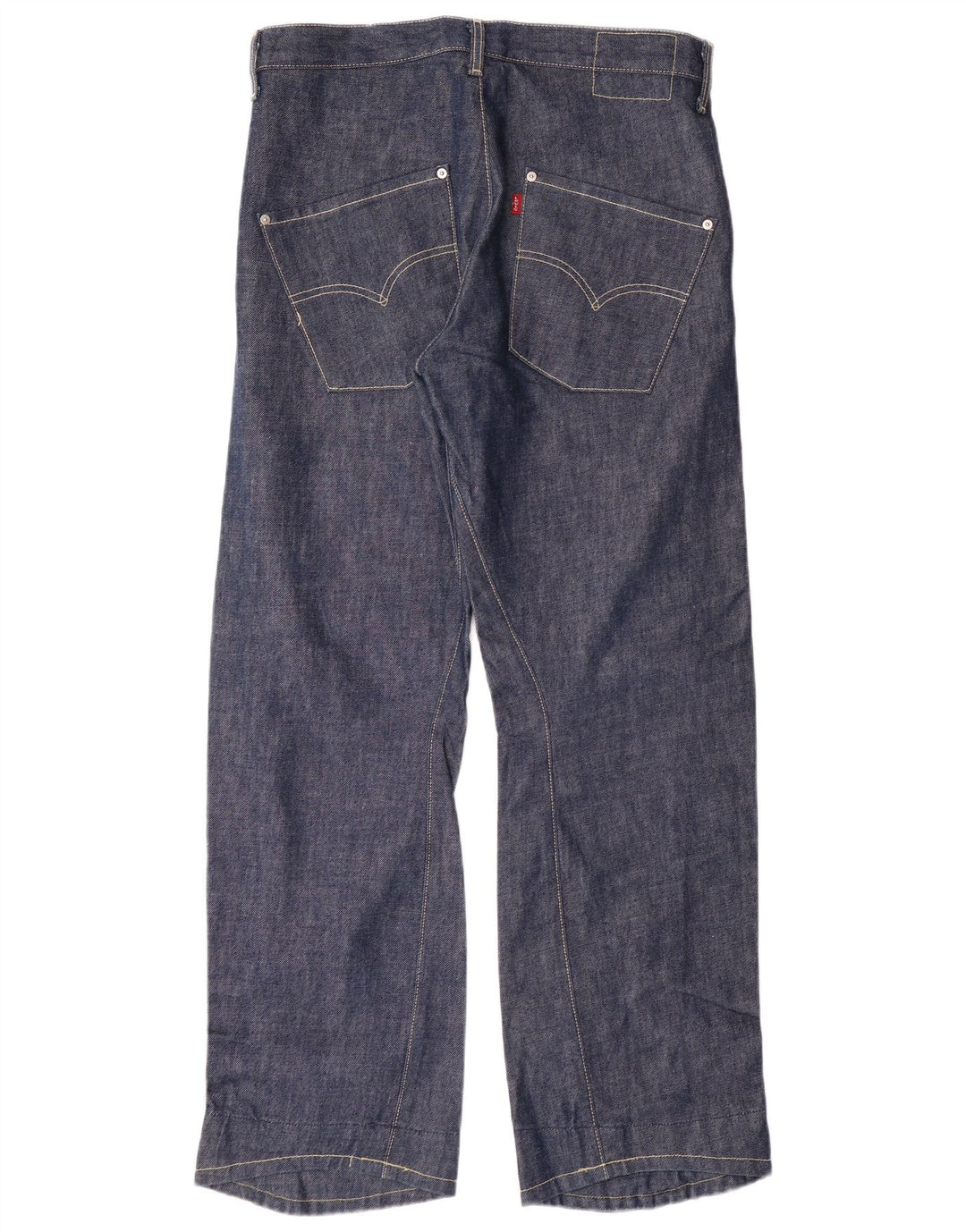 LEVI'S Herre 501 Straight Jeans W32 L30 Blue Cotton Classic