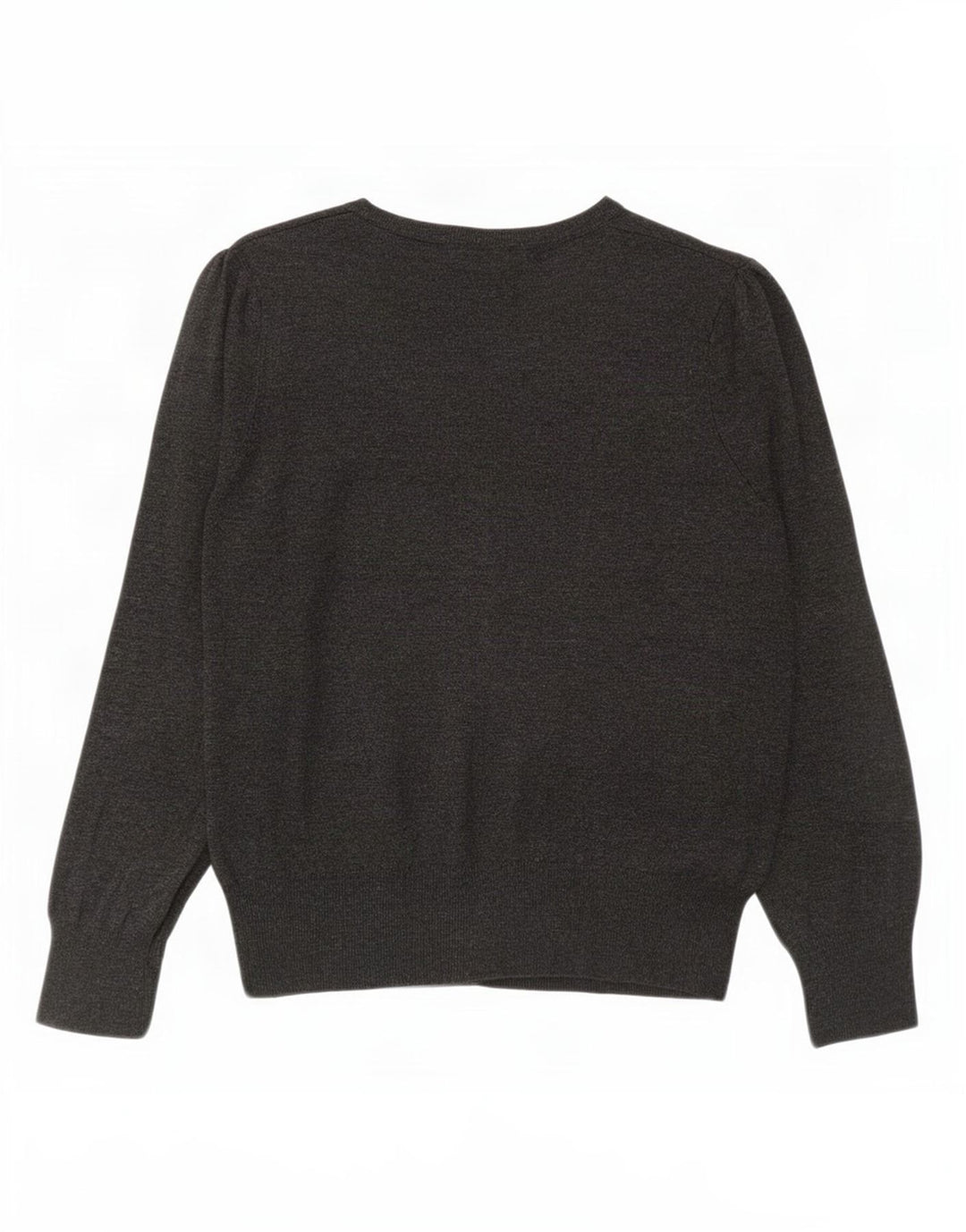 Marks & Spencer Dame Cardigan Sweater UK 12 Medium Grey Viscose