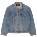 Wild Jeans Herre denimjakke UK 42 XL Blå Bomuld