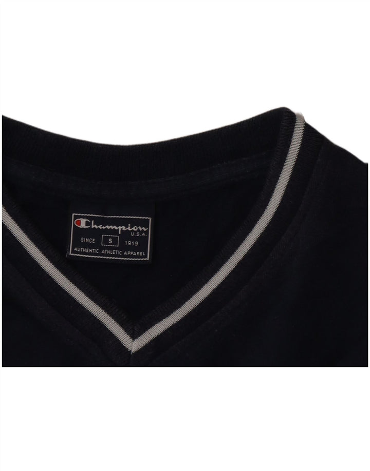 Champion herre T-shirt top lille marineblå
