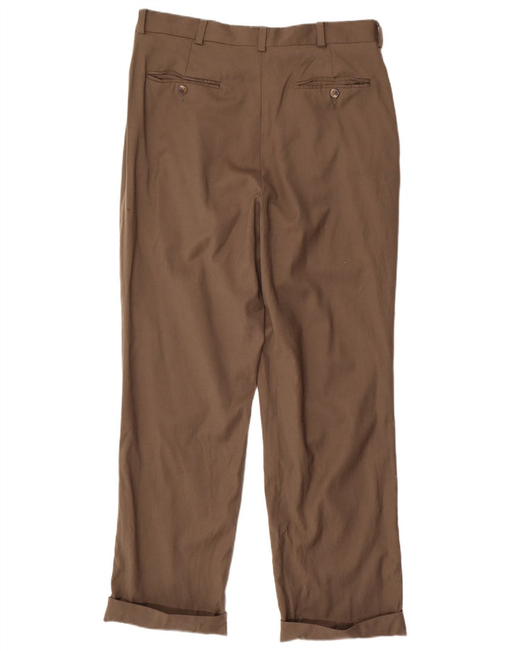 NAUTICA Pegged jakkesæt til mænd W33 L30 Grå uld