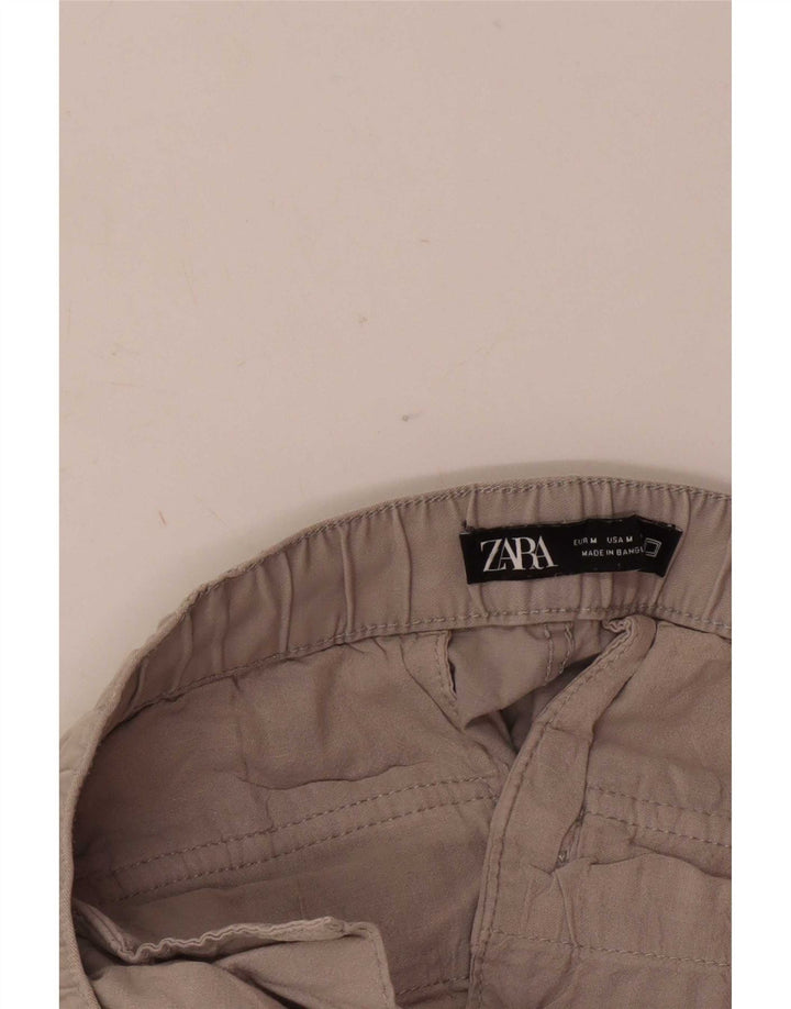 Zara Herre Joggers Cargo Bukser Medium W31 L26 Beige