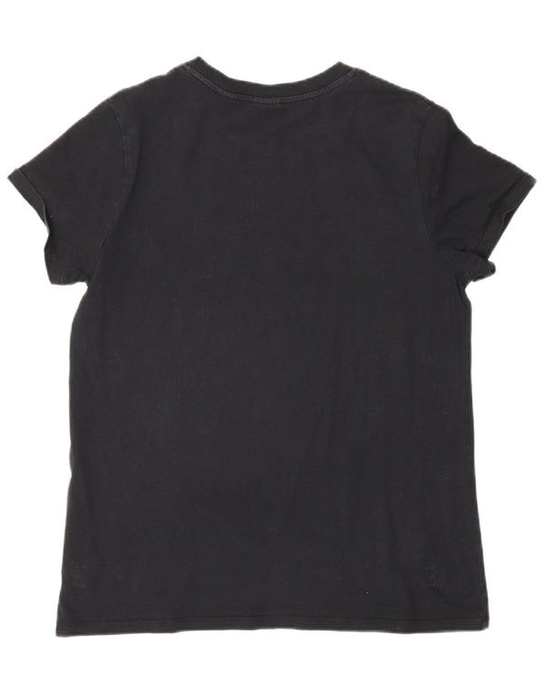 Levi's Dame T-Shirt Top UK 14 Medium Sort
