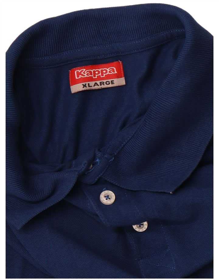KAPPA herre poloshirt XL marineblå