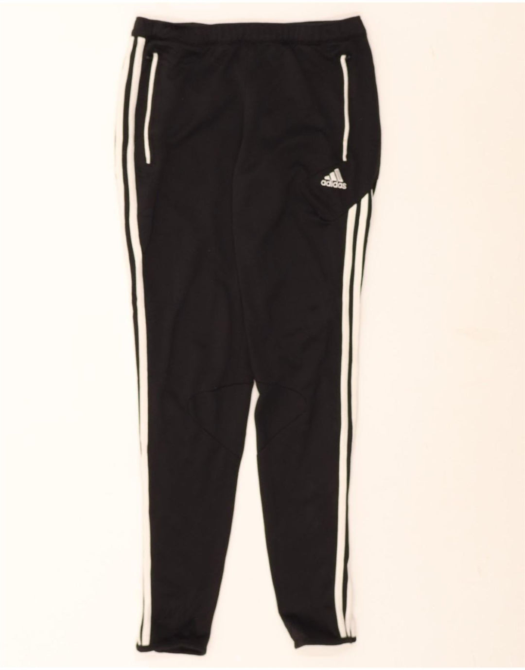 ADIDAS Womens Climacool Tracksuit Trousers UK 8/10 Small  Black Polyester Vintage Adidas and Second-Hand Adidas from Messina Hembry 