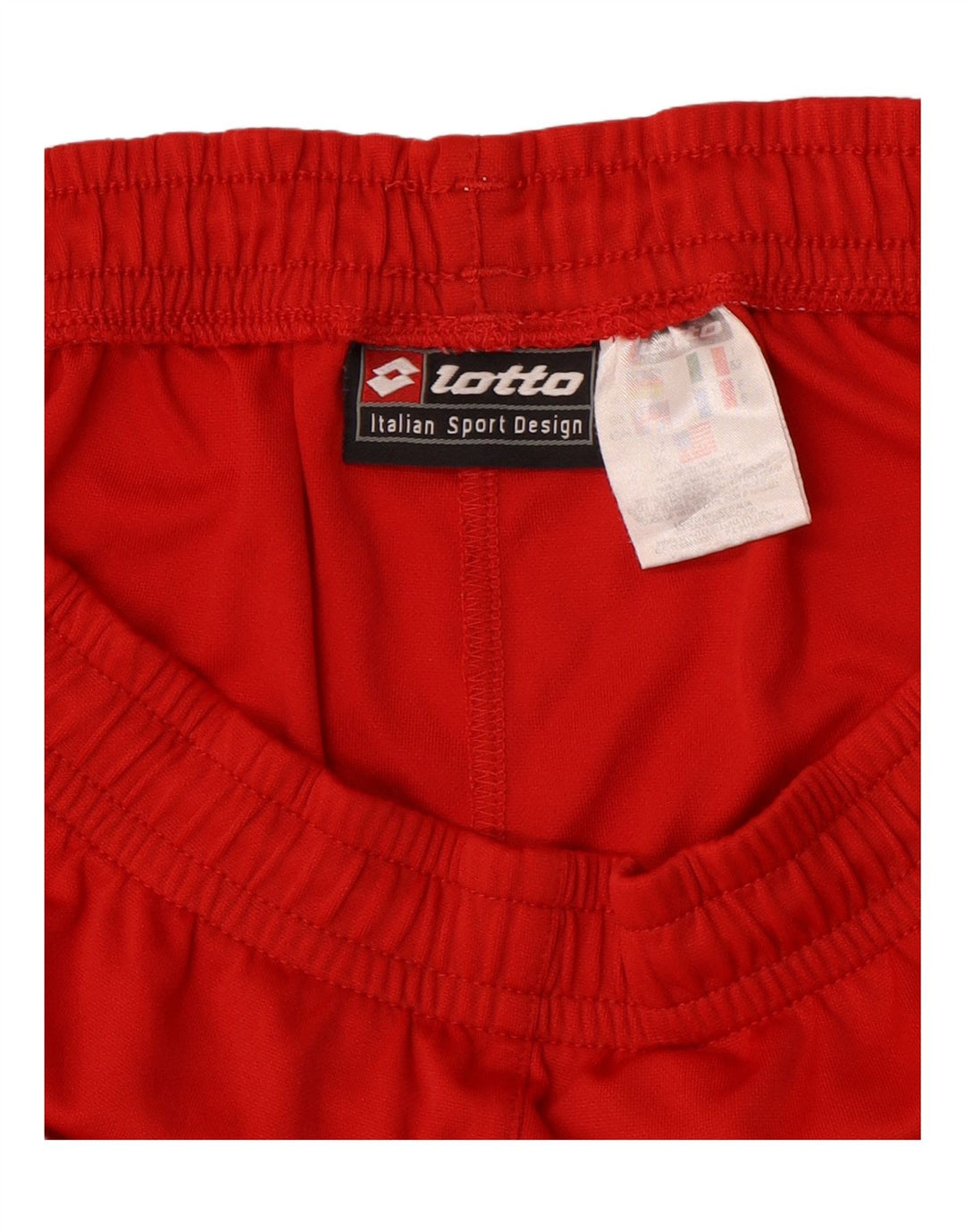 LOTTO Sportshorts til mænd UK 42/44 XL Rød Polyester