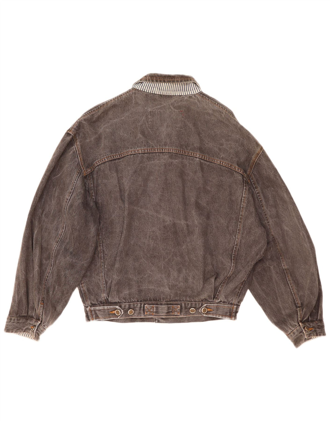 Tavarner Denimjakke til mænd UK 40 Large Grå