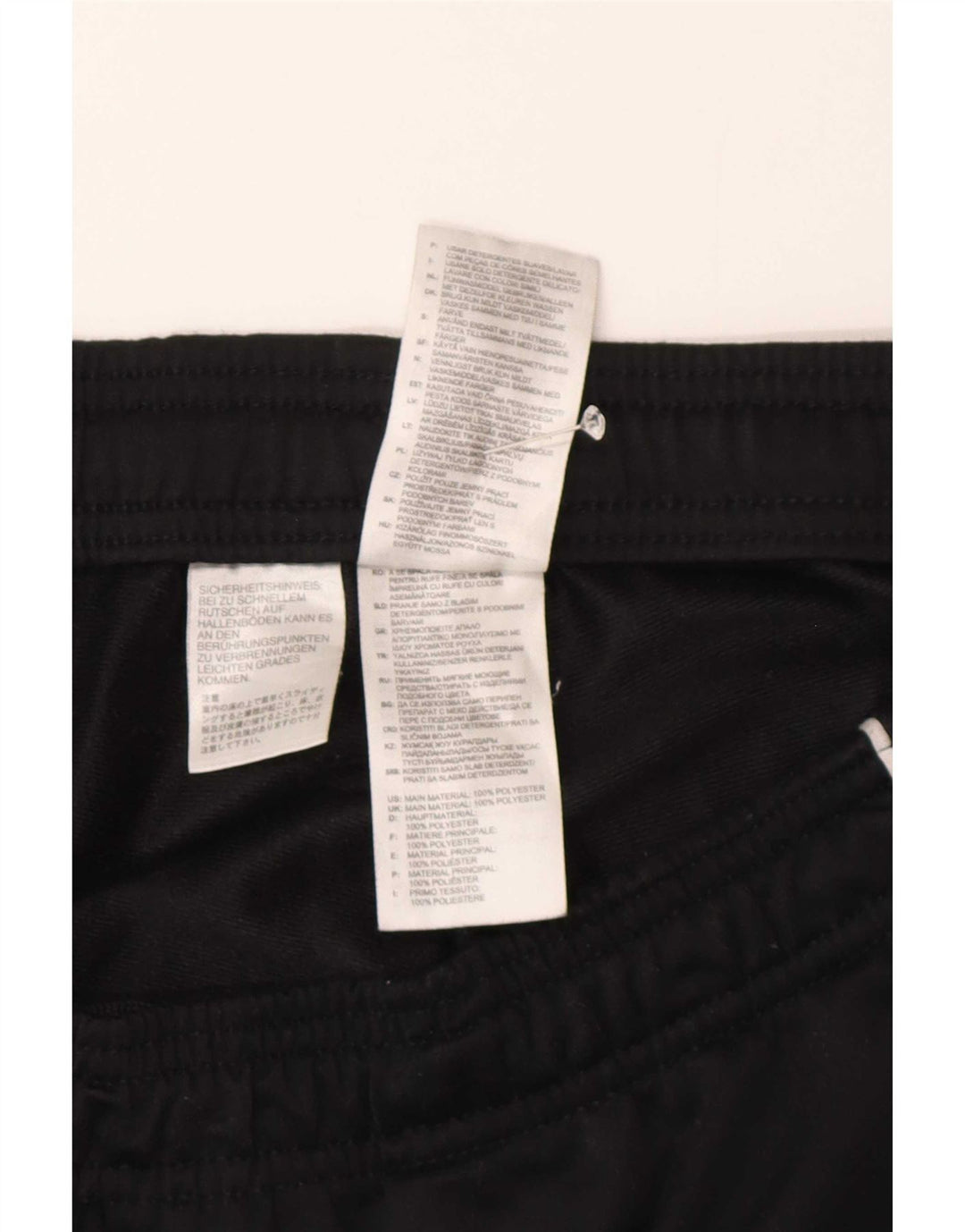Adidas Dame træningsdragt Bukser UK 14 Large Sort Polyester