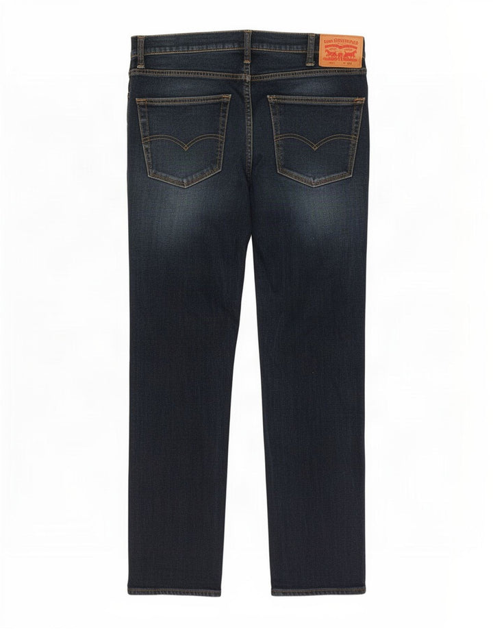 Levi's Herre 511 Slim Jeans W38 L29 Marineblå Bomuld