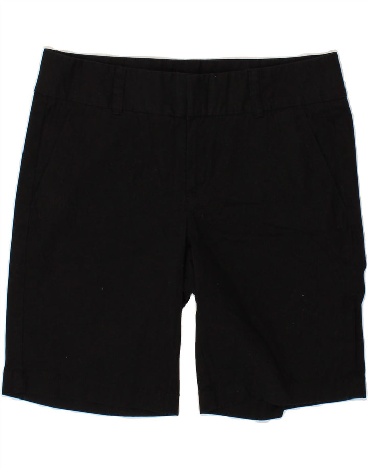 J. CREW Womens Frankie Chino Shorts US 6 Medium W32 Black Cotton Vintage J. Crew and Second-Hand J. Crew from Messina Hembry 