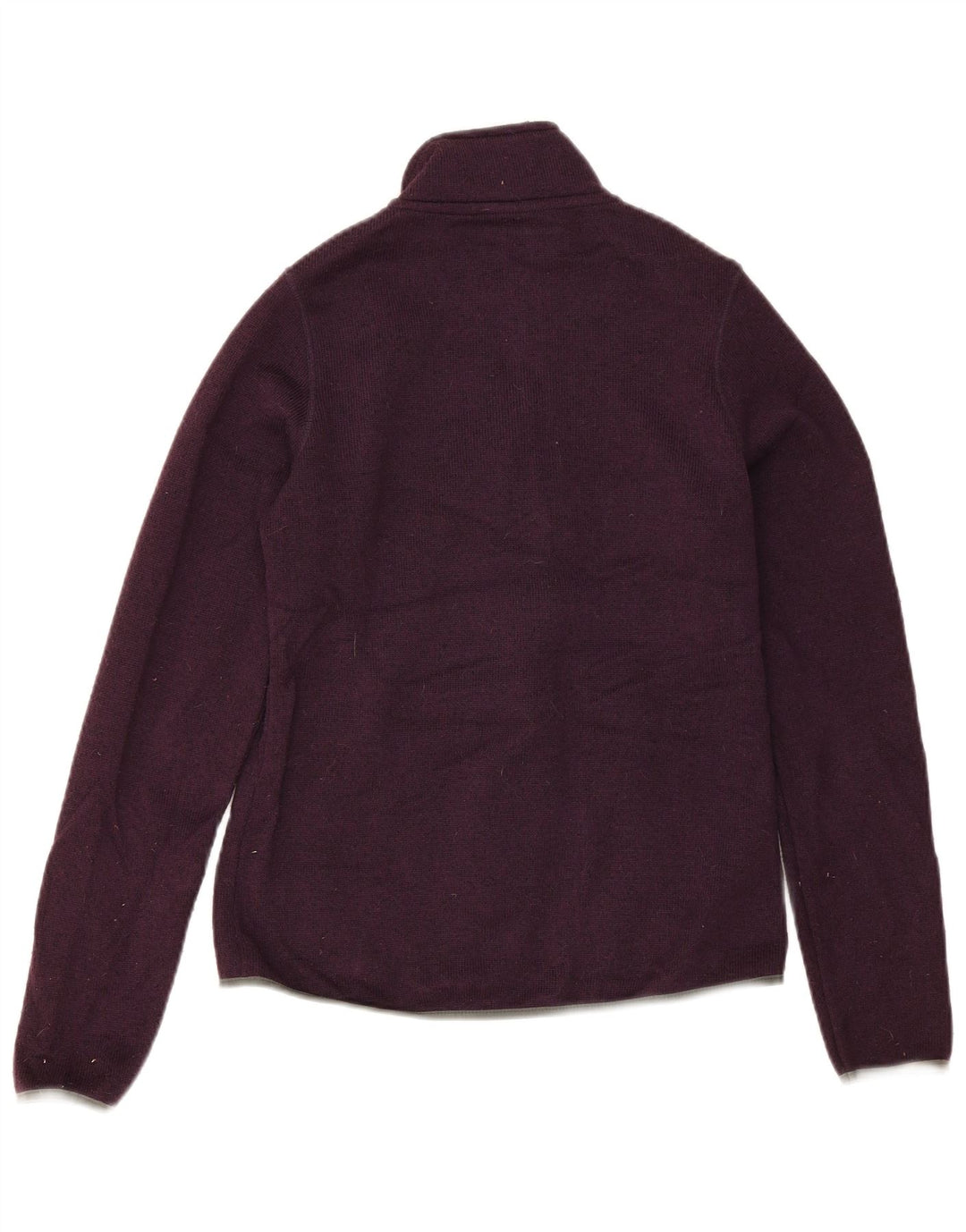 Eddie Bauer Dame træningsdragt Top Jacket UK 10 Small Purple Flecked