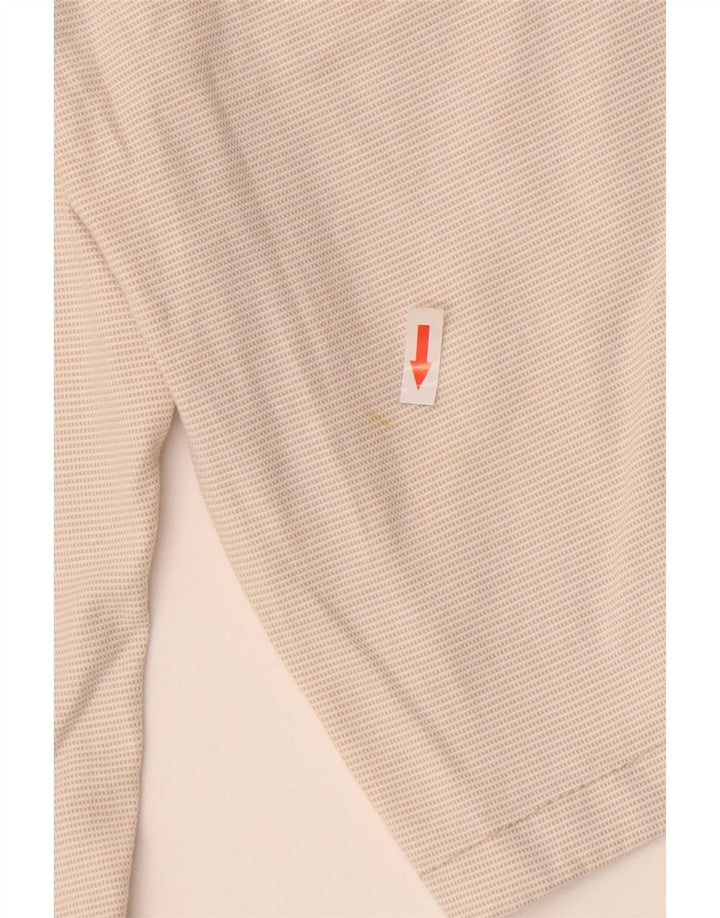 Zara Herre Sunset Chino Shorts EU 40 Medium W31 Off White Check