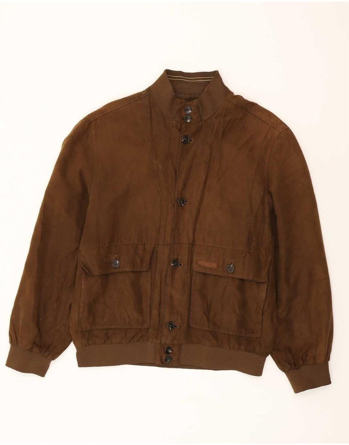 Navigare Bomberjakke til mænd UK 42 XL Brun Polyester