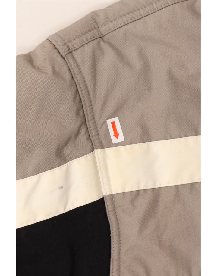 FILA Polstret jakke til mænd UK 38 Medium Sort Colourblock Polyamid