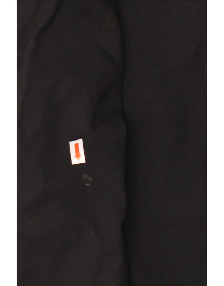 Vintage herre dobbeltradet blazerjakke IT 54 2XL Sort uld