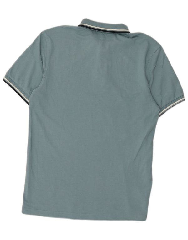 Fred Perry Herre poloshirt Medium blå stribet bomuld