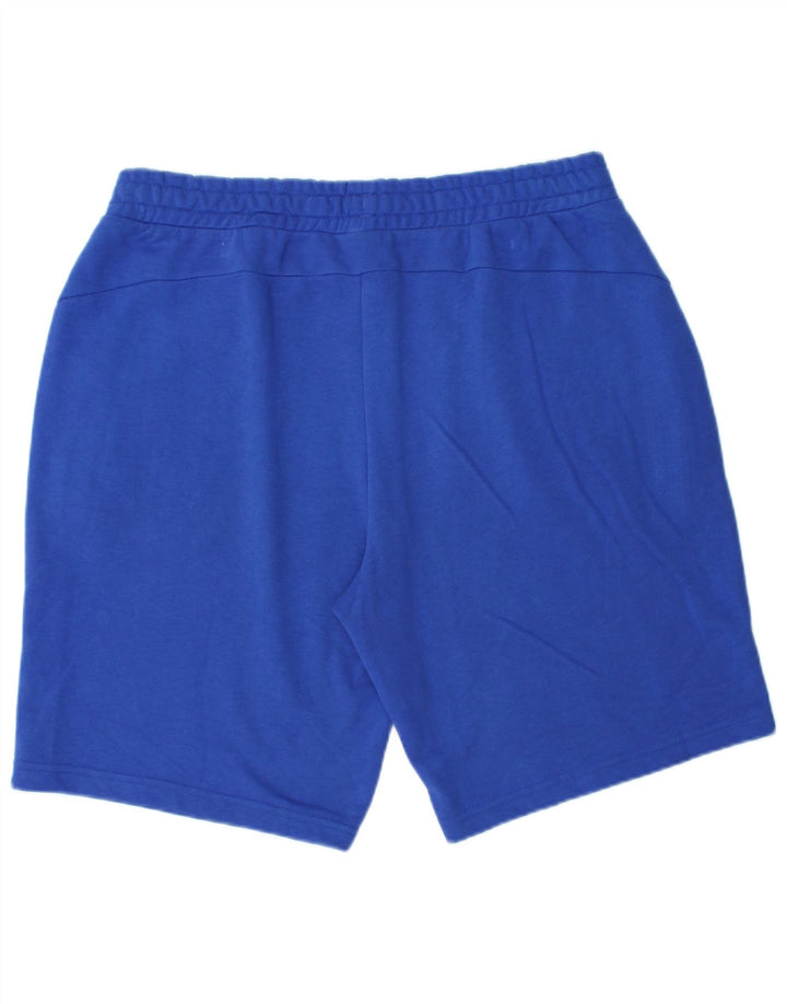 Puma Herre grafiske sportsshorts XL blå bomuld