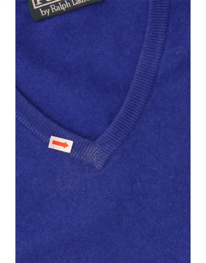 Polo Ralph Lauren Herre V-hals sweater stor blå