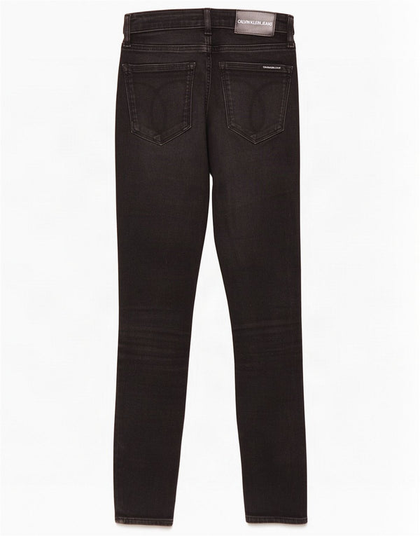 Calvin Klein Womens Skinny Jeans W25 L26 Black