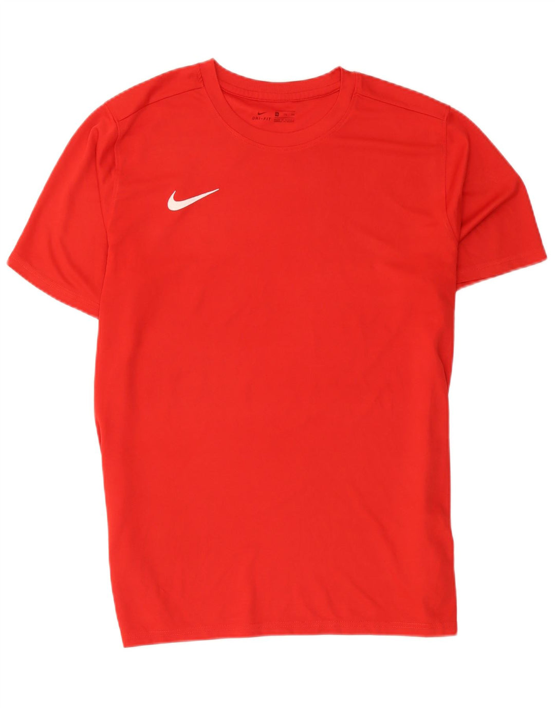 Nike herre Dri Fit T-shirt top 2XL rød polyester