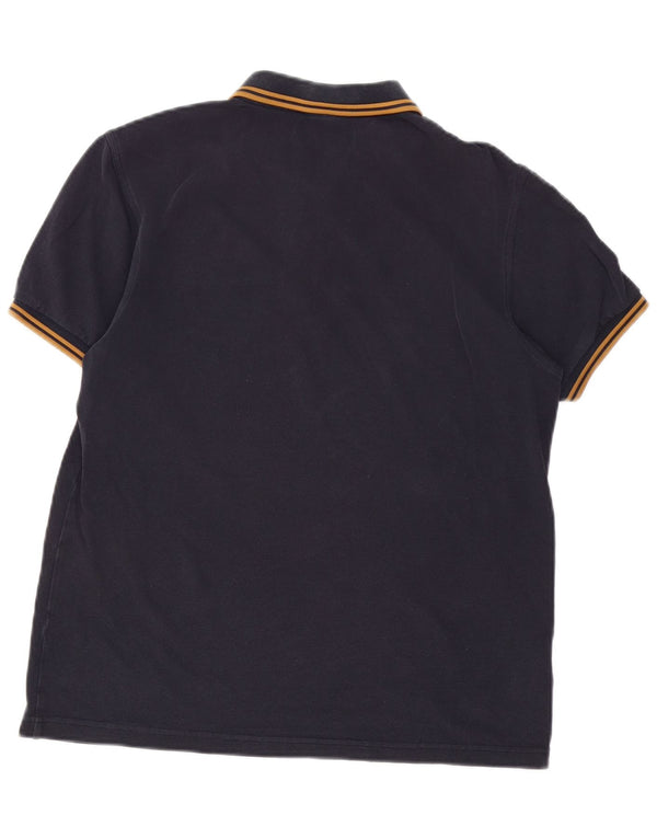 Fred Perry Herre poloshirt Medium marineblå bomuld