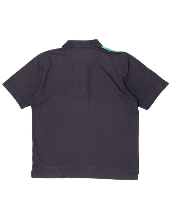 Adidas Poloskjorte til mænd Stor marineblå polyester