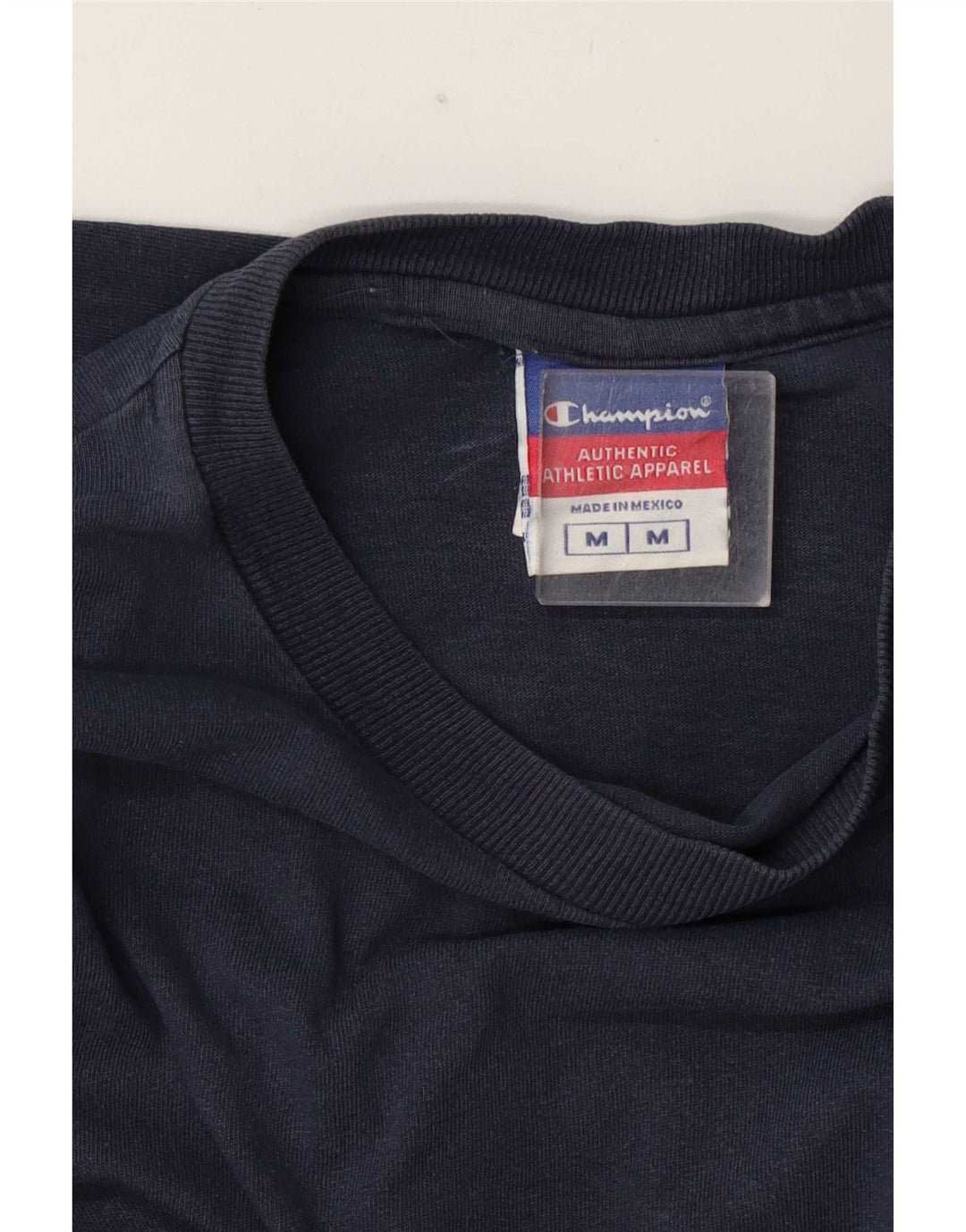 Champion Dame Top Langærmet UK 14 Medium Navy Blue Bomuld