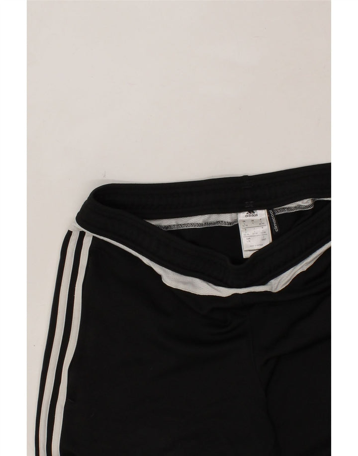 ADIDAS Womens Tracksuit Trousers UK 16-18 Large  Black Polyester Vintage Adidas and Second-Hand Adidas from Messina Hembry 