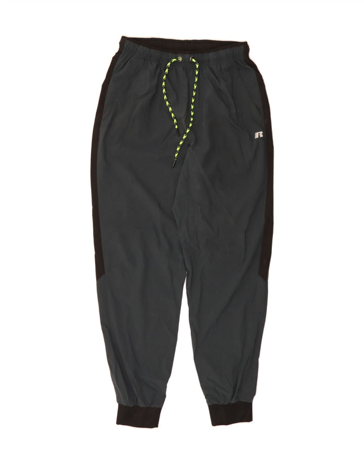 RUSSELL ATHLETIC Mens Dri-Power Tracksuit Trousers Joggers Medium  Grey Vintage Russell Athletic and Second-Hand Russell Athletic from Messina Hembry 