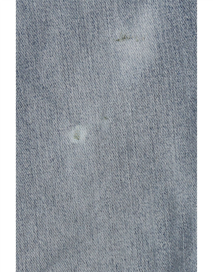 WRANGLER Herre Regular Fit Straight Jeans W36 L30 Blå Bomuld