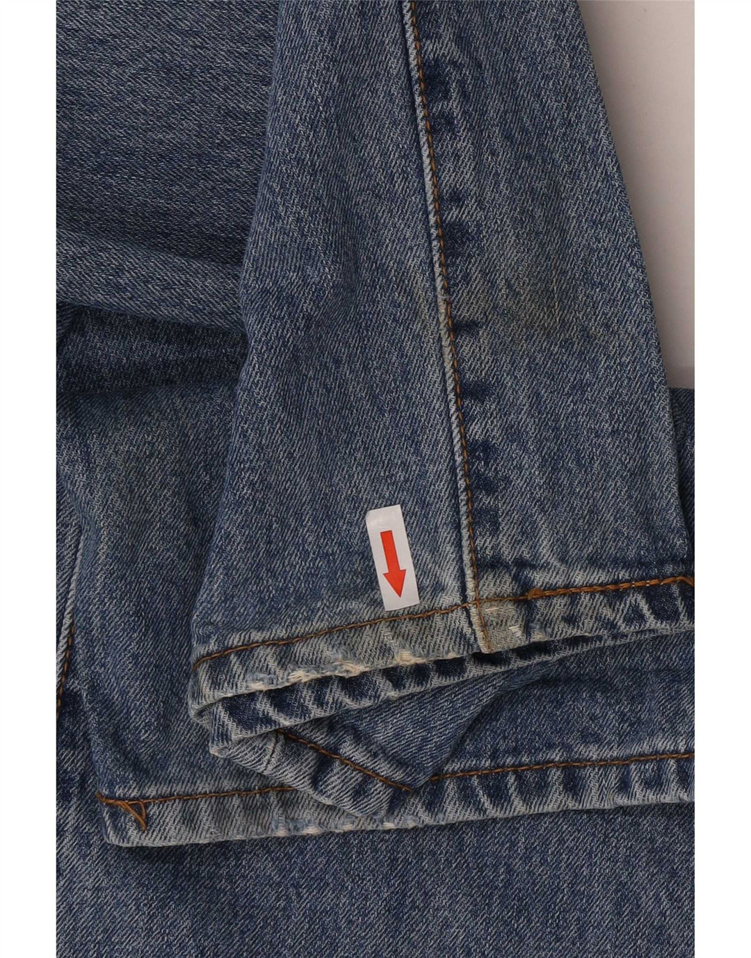 Levi's Herre 501 Straight Jeans W38 L34 Blue Cotton Classic