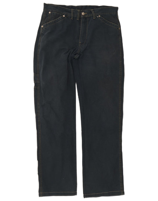 Woolrich Straight Jeans til mænd W32 L32 Marineblå Bomuld
