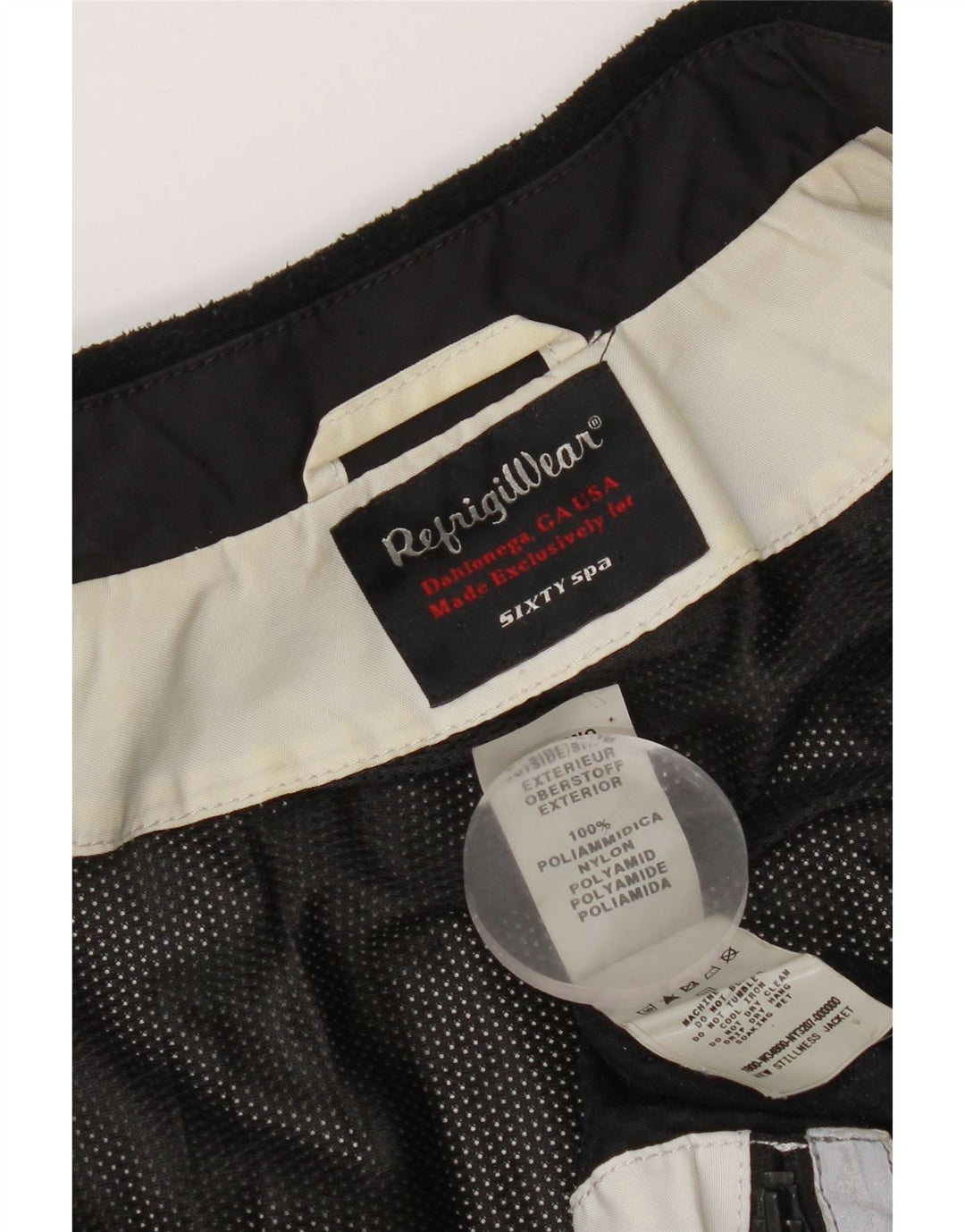 Refrigiwear Womens Rain Jacket UK 14 Large White Polyamide