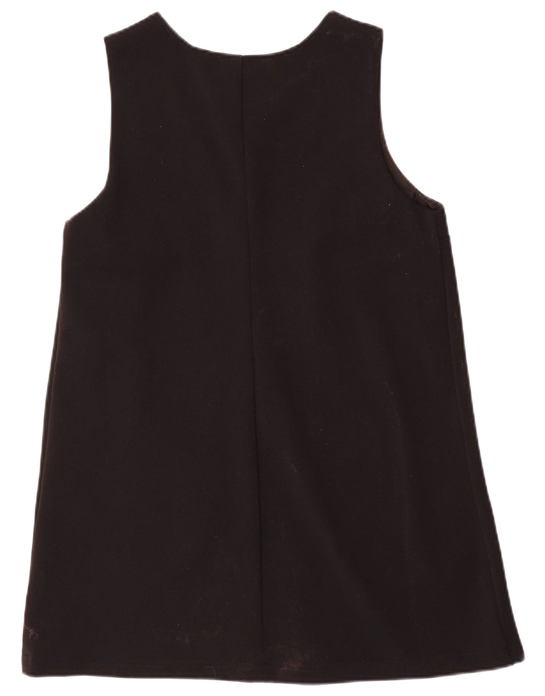 Promod Dame Ærmeløs Shift Dress UK 12 Medium Sort Polyamid