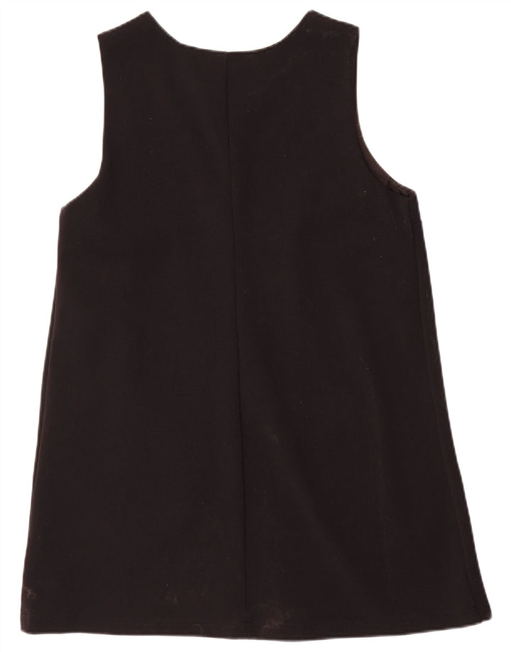 Promod Dame Ærmeløs Shift Dress UK 12 Medium Sort Polyamid