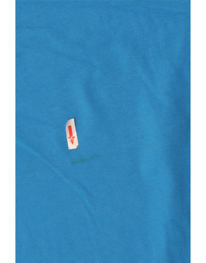 Crew Clothing Herre T-Shirt Top Stor Blå Bomuld
